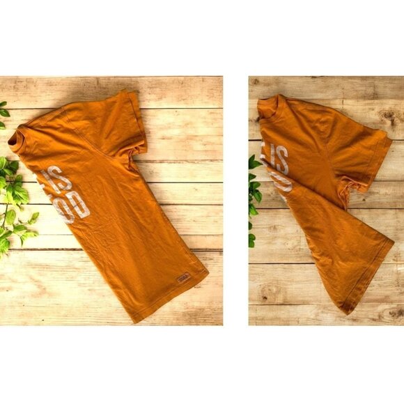 Life is Good  T Shirt XL Gold Short Sleeves Fall Halloween Dad Christmas Gift - Picture 8 of 12